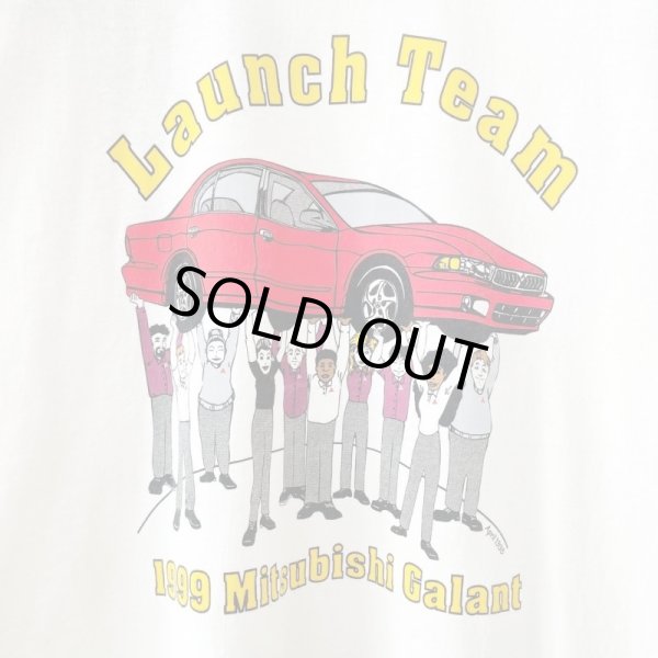 画像2: 90s USA製 MITSUBISHI GALANT 企業 TEE SHIRT (2)