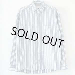 画像: 90s USA製 BANANA REPUBLIC STRIPE L/S SHIRT