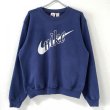 画像1: 90s NIKE 筆記体LOGO SWEAT (1)