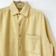 画像2: 90s イタリア製  PAUL STUART HERRINGBONE L/S SHIRT (2)