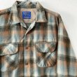 画像2: 90s~00s PENDLETON OPEN COLLAR BOARD SHIRT "OMBRE" (2)