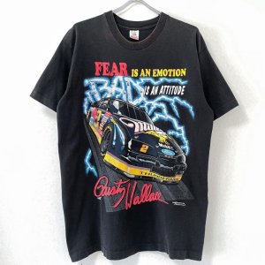 画像: 90s USA製 NASCAR RUSTY WALLACE RACING THUNDER TEE SHIRT