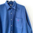 画像2: 90s USA製 RALPH LAUREN FLEECE L/S SHIRT (2)