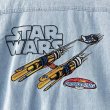 画像5: 90s 香港製 STARWARS EPISODE I CHAMBRAY L/S SHIRT (5)