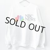 画像: 90s USA製　NBC NEWS 企業 SWEAT