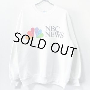 画像: 90s USA製　NBC NEWS 企業 SWEAT