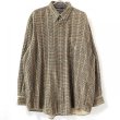 画像1: 90s NAUTICA　CORDUROY PLAID L/S SHIRT (1)