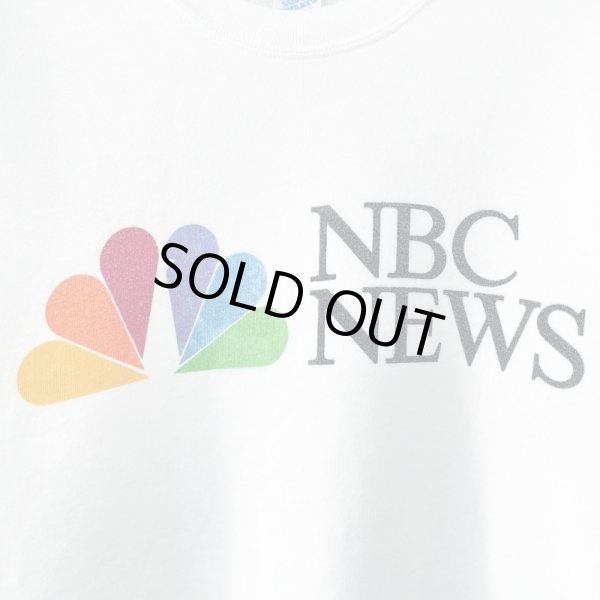 画像2: 90s USA製　NBC NEWS 企業 SWEAT (2)