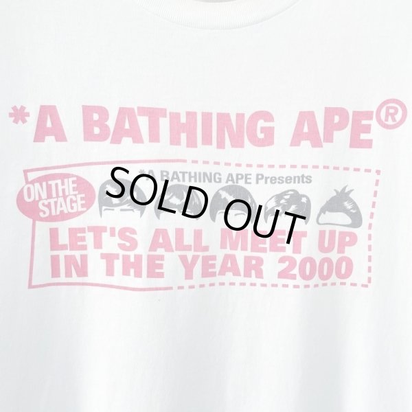 画像2: 90s~2000s A BATHING APE LET'S ALL MEET UP IN THE YEAR 2000 TEE SHIRT (2)