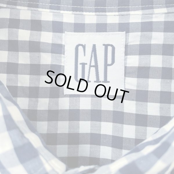 画像3: 90s OLD GAP GINGHAM L/S SHIRT (3)