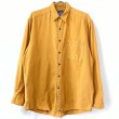 画像1: 90s OLD GAP  L/S SHIRT "MASTARD" (1)