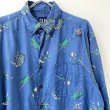 画像2: 90s OLD GAP 総柄 L/S SHIRT (2)