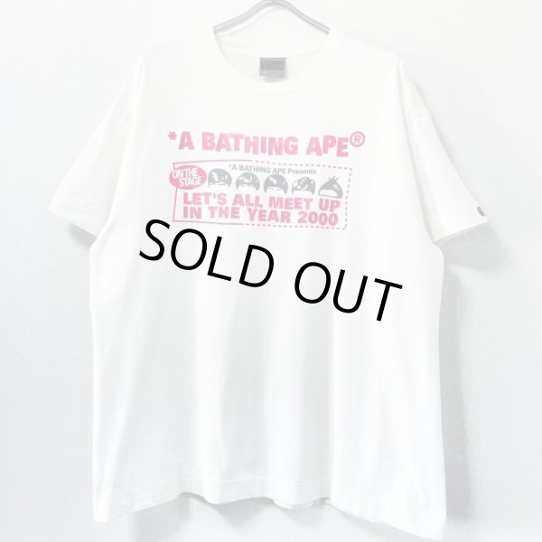 画像1: 90s~2000s A BATHING APE LET'S ALL MEET UP IN THE YEAR 2000 TEE SHIRT (1)