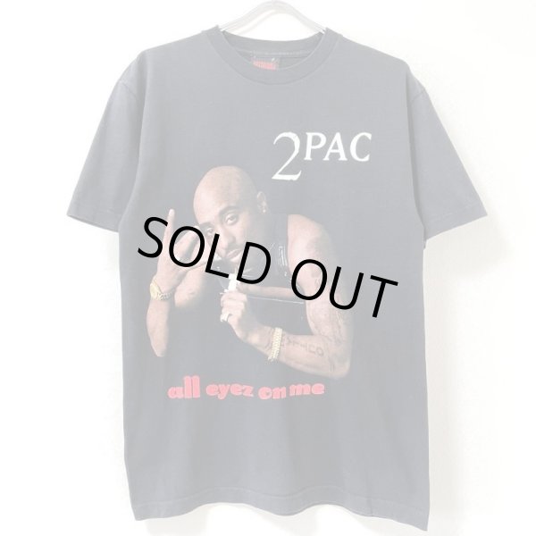 画像1: 00s 2PAC ALL EYEZ ON ME RAP TEE SHIRT (1)