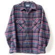 画像1: 70s USA製 PENDLETON OPEN COLLER BOARD SHIRT (1)