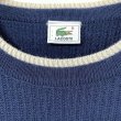 画像4: 90s LACOSTE STRIPE WOOL KNIT SWEATER (4)