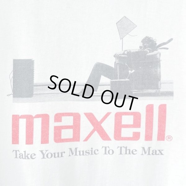 画像2: 90s USA製 MAXELL 企業 TEE SHIRT (2)