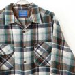 画像2: 90s USA製 PENDLETON OPEN COLLAR BOARD SHIRT  (2)