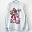 画像1: 90s USA製　LOONEY TUNES CHICAGO BULLS PARODY SWEAT (1)