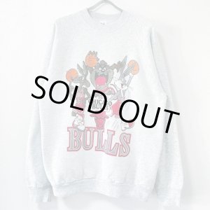 画像: 90s USA製　LOONEY TUNES CHICAGO BULLS PARODY SWEAT