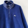 画像2: 90s LACOSTE SPORT POLARTEC HALF ZIP FLEECE JACKET (2)