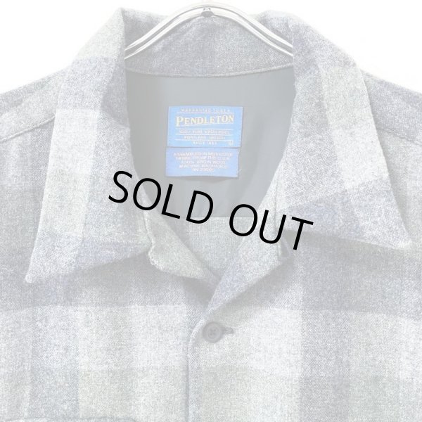 画像3: 90s~00s  PENDLETON OPEN COLLER BOARD SHIRT (3)