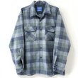 画像1: 90s~00s  PENDLETON OPEN COLLER BOARD SHIRT (1)