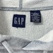 画像5: 90s OLD GAP ATHLETIC REVERSE WEAVE TYPE LOGO HOODIE (5)