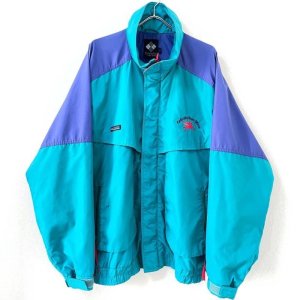 画像: 80s USA製 COLUMBIA POWDER KEG NYLON JACKET "Mobil LOGO"