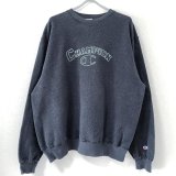 画像: 90s　CHAMPION INSIDE OUT SWEAT "BLACK"