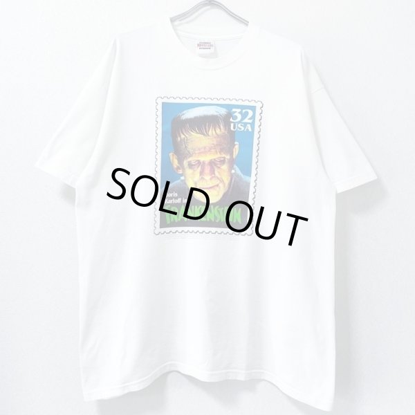 画像1: 90s USA製 FRANKENSTEIN USPS TEE SHIRT (1)