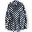 画像1: 90s BANANA REPUBLIC 総柄 L/S SHIRT (1)