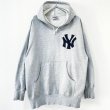 画像1: 90s カナダ製 MAJESTIC NEW YORK YANKEES  HOODIE (1)