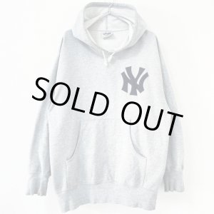 画像: 90s カナダ製 MAJESTIC NEW YORK YANKEES  HOODIE