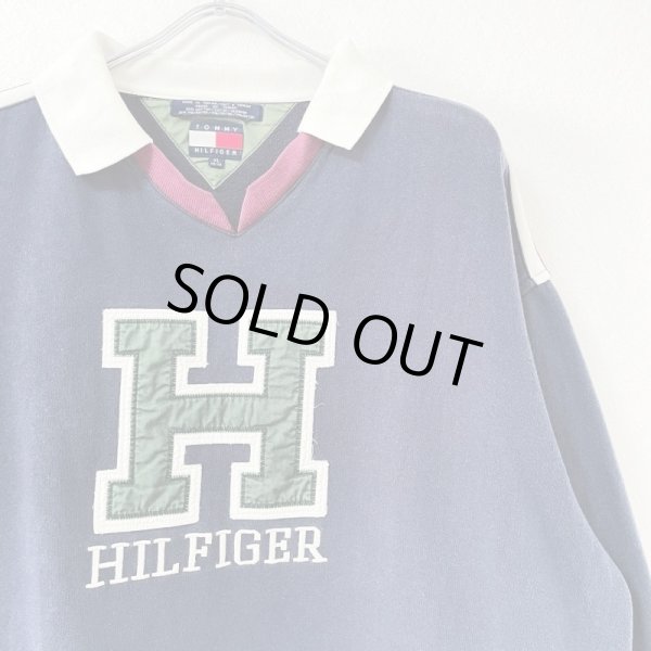 画像2: 90s TOMMY HILFIGER H LOGO SWEAT (2)