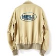 画像1: 90s~00s HYSTERIC GLAMOR BELL PARODY MA-2 STYLE JACKET  (1)