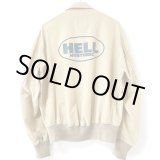画像: 90s~00s HYSTERIC GLAMOR BELL PARODY MA-2 STYLE JACKET 