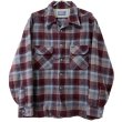 画像1: 70s USA製 PENDLETON OPEN COLLER BOARD SHIRT (1)