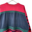 画像2: 90s MULCH COLOR BORDER SWEAT (2)