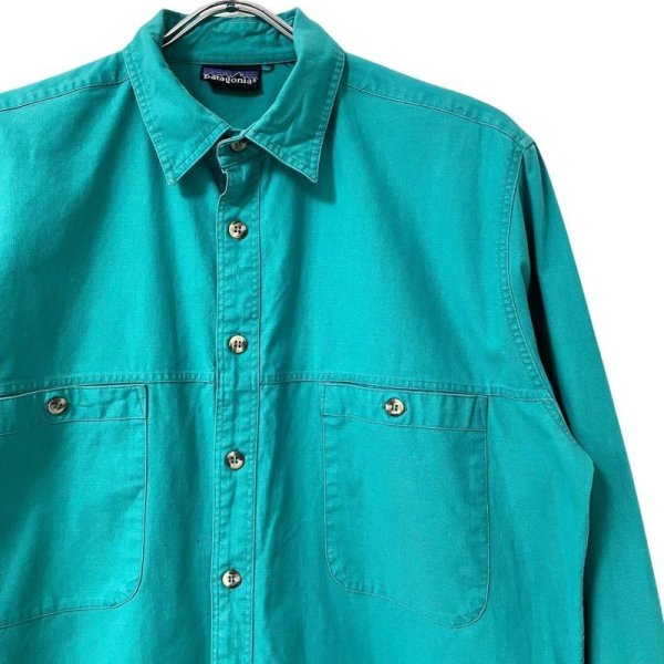 画像2: 90s patagonia WORK L/S SHIRT (2)