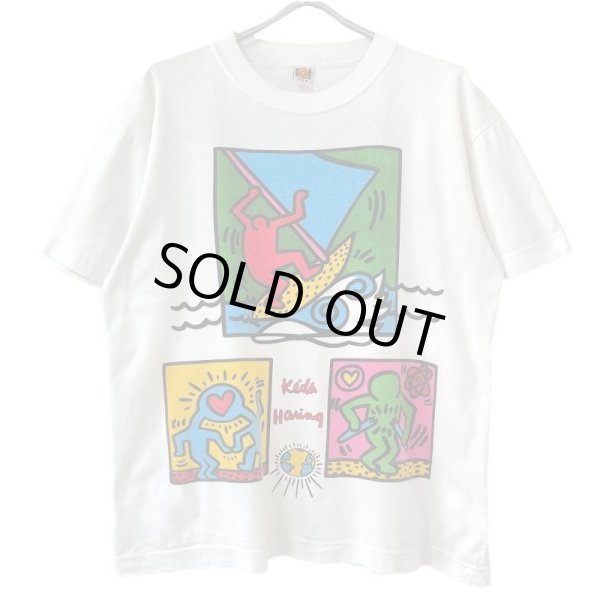 画像1: 90s BOOTLEG KEITH HARING TEE SHIRT (1)