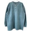 画像1: 90s USA製　GARMENTDYE HENLY NECK SWEAT (1)