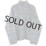 画像: 80s~90s USA製  COLUMBIA AZTEC HALF SNAP FLEECE JACKET