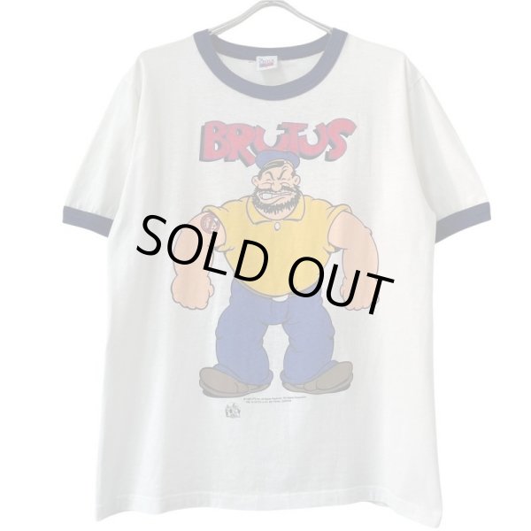 画像1: 90s USA製 POPEYE LINGER TEE SHIRT (1)