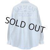 画像: 90s OLD GAP DENIM L/S SHIRT 