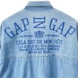 画像4: 90s OLD GAP DENIM L/S SHIRT  (4)