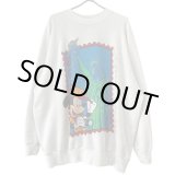 画像: 90s　USA製　MICKEY MOUSE 自由の女神 SWEAT 