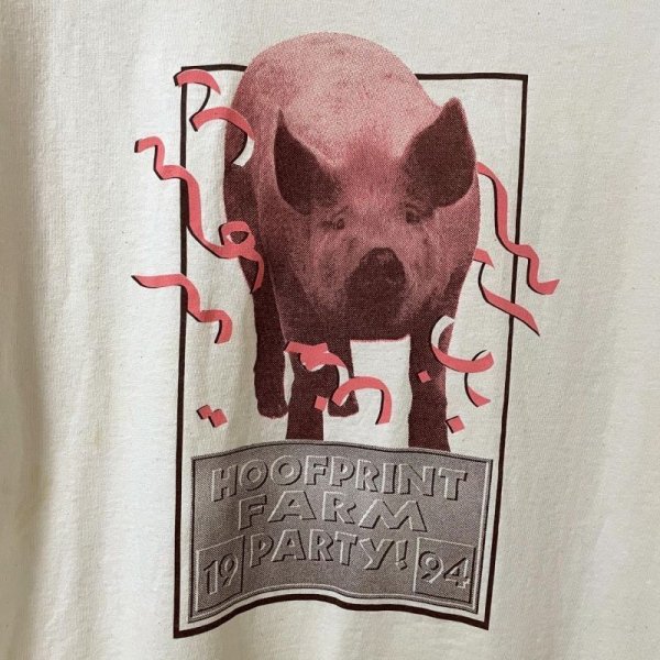 画像2: 90s USA製 PIG ART EVENT TEE SHIRT (2)