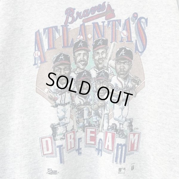 画像2: 90s　USA製　ATLANTA BRAVES DREAM TEAM SWEAT (2)