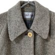 画像3: 90s CALVIN KLEIN TWEED LONG COAT (3)